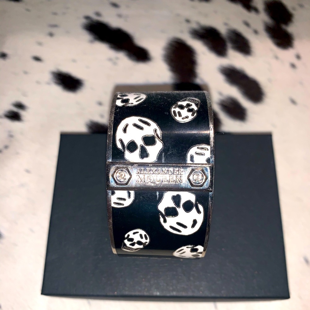 Authentic Alexander McQueen Skull Bracelet